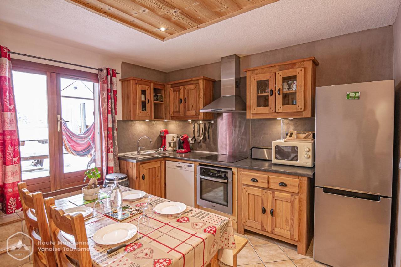Ferienwohnung La Soldanelle Lanslevillard Exterior foto